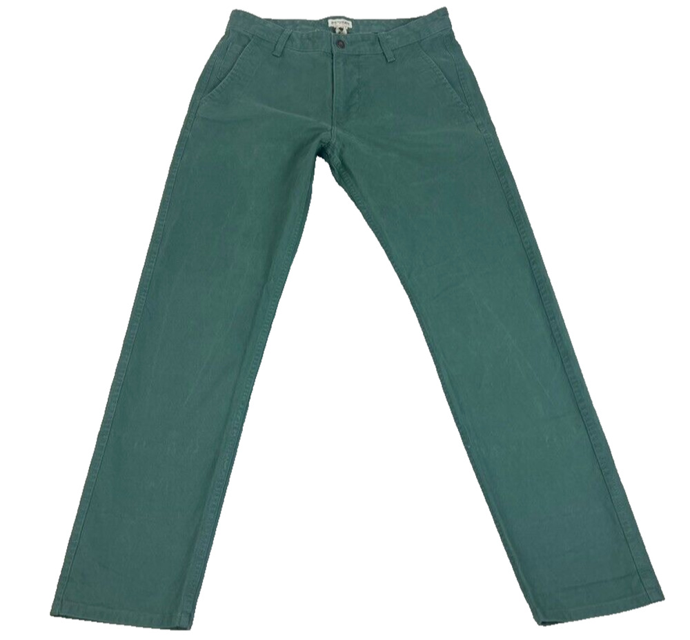 Dockers Jeans Pants Mens 33 x 32 Slim Tapered Green Chino